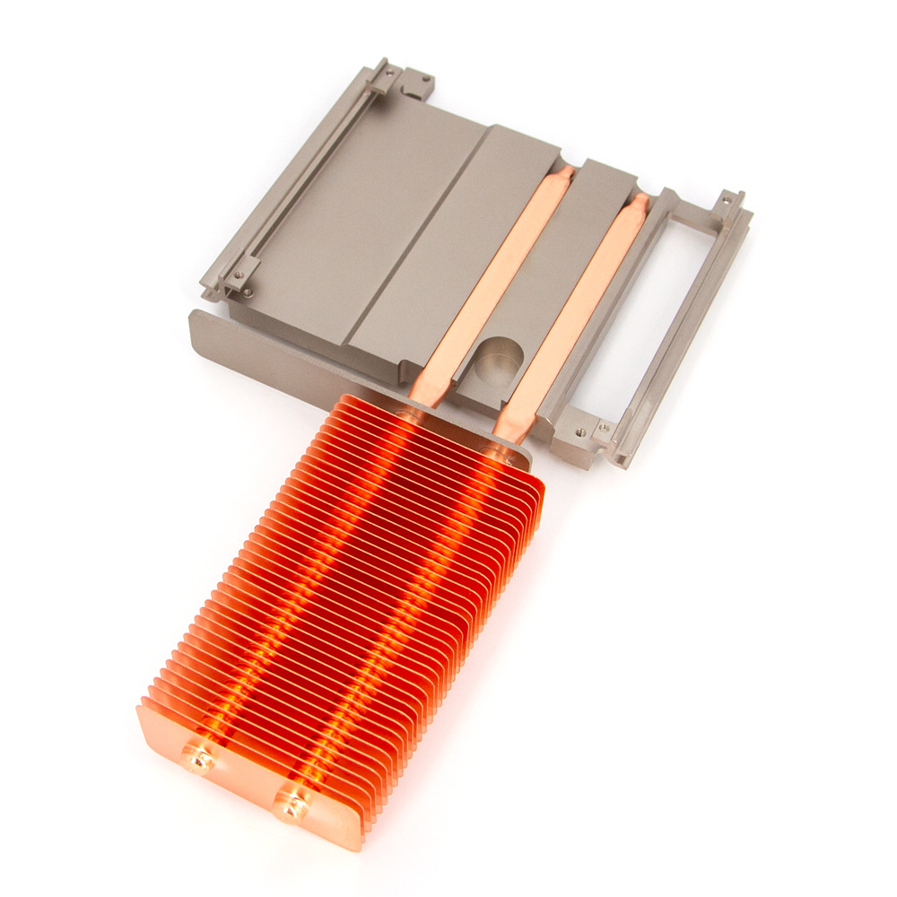 Air-cooled  copper heat pipe heatsinks