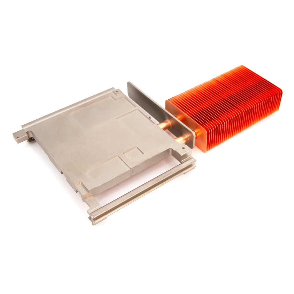 IGBT module heat pipe radiator