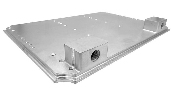 brazing liquid cold plate for new energy vehicle