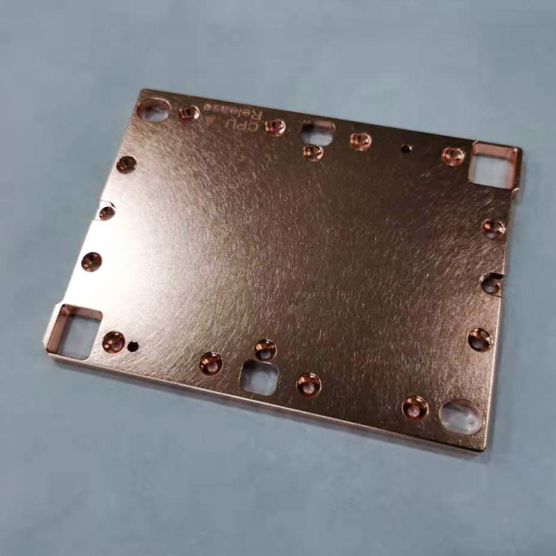 microchannel water cooling plate