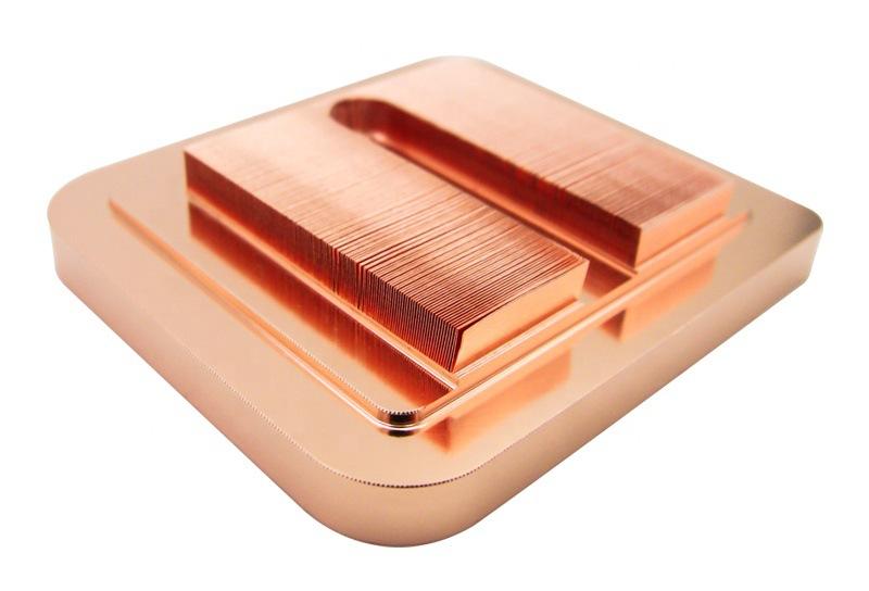 copper Skived Microchannel Liquid Cooling Plate