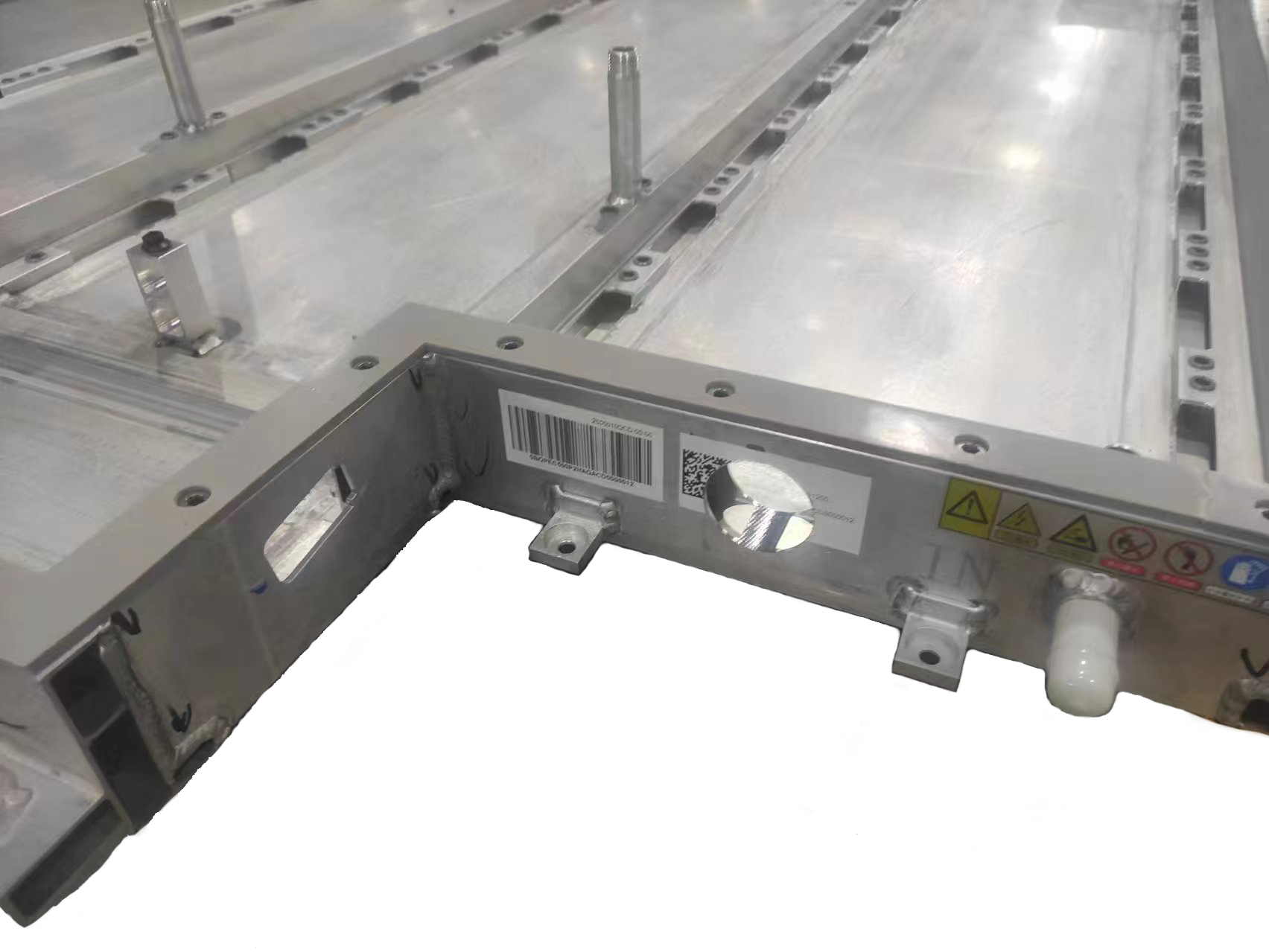 aluminum battery tray